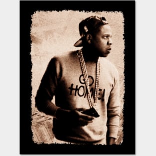 Jay-Z 80s 90s // Vintage Retro Style Posters and Art